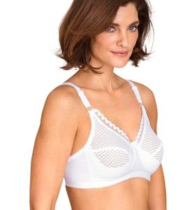 soutien gorge de coton blanc très confortable