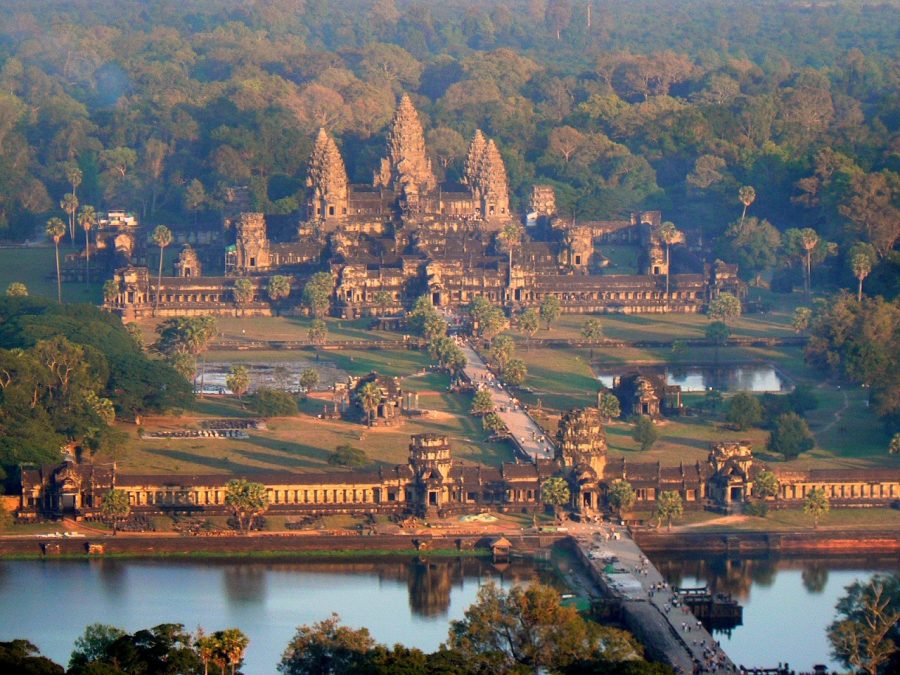 un magnifique paysage du cambodge pays idéal pour la famille