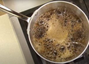 recette de beurre d’érable maison faire bouillir le sirop d'érable