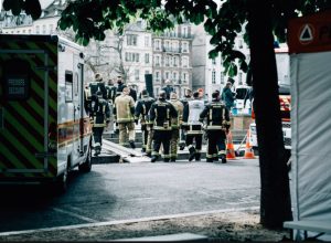 Intervention lors d'une urgence médicale en plein rue à Rennes