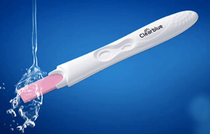 illustration montrant comment faire un test urinaire de grossesse