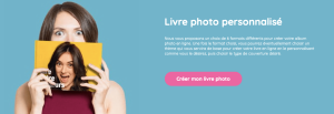 Exemple de produit Flixilivre : l'album photo