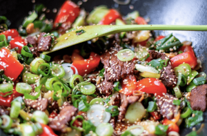 Le genre de resultat que l'on obtient avec un Wok Electrique bien choisi