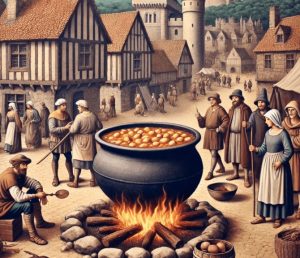 peinture des origines du cassoulet